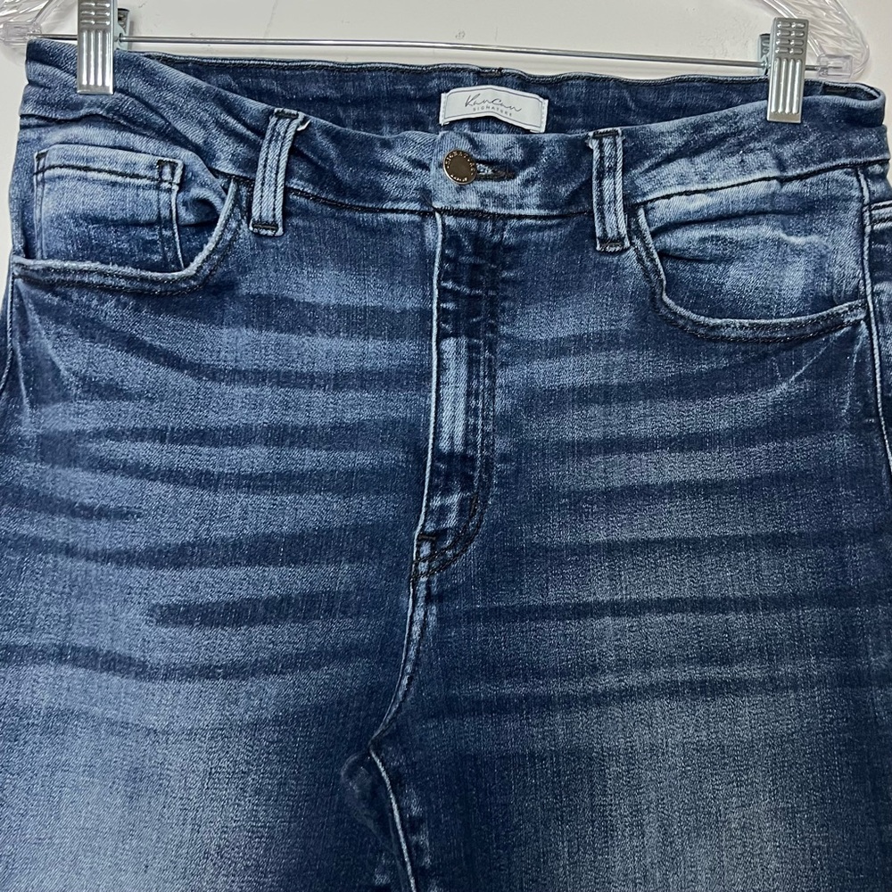 KanCan Signature High Rise Skinny Dark Wash Denim Jeans Women's Sz 32 Stretchy - Picture 2 of 11